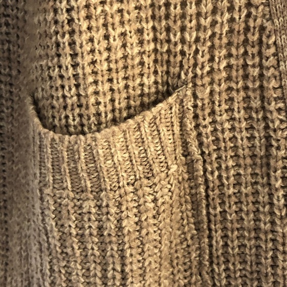 Tan Long Cardigan - Picture 3 of 4